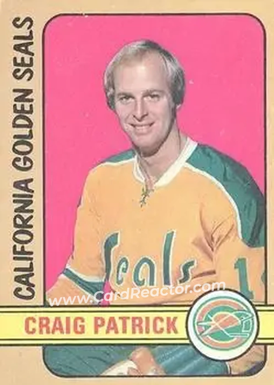 Front of Craig Patrick