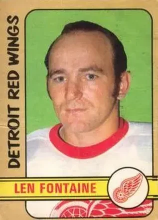 1972-73 O-Pee-Chee #244 Len Fontaine