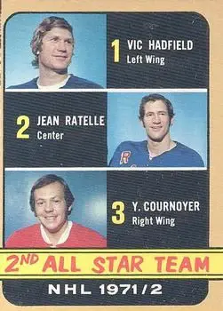 1972-73 O-Pee-Chee #250 - Yvan Cournoyer) - Front