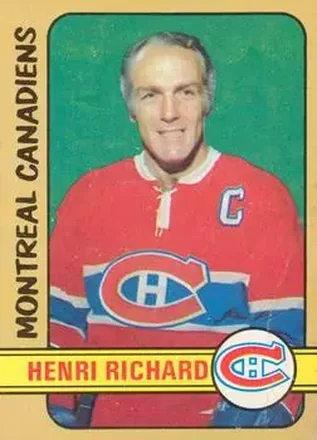 1972-73 O-Pee-Chee #251 Henri Richard