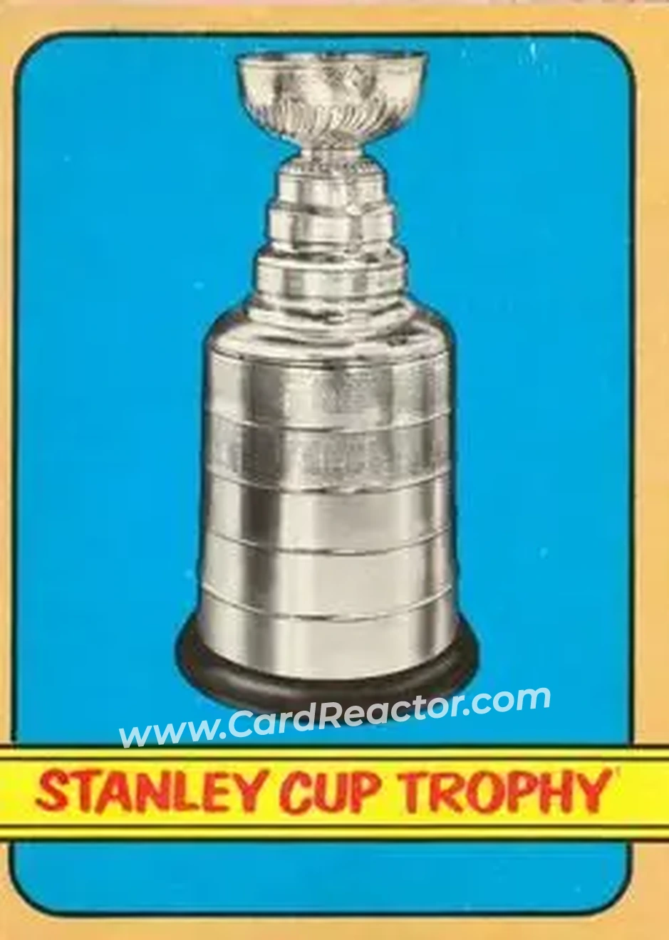 1972-73 O-Pee-Chee #253 The Stanley Cup