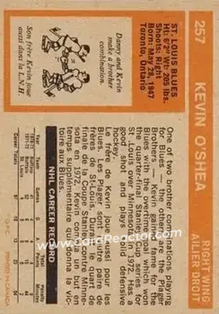 Back of Kevin O'Shea