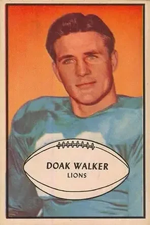 1953 Bowman #6 Doak Walker