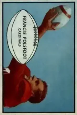 1953 Bowman #7 Francis Polsfoot