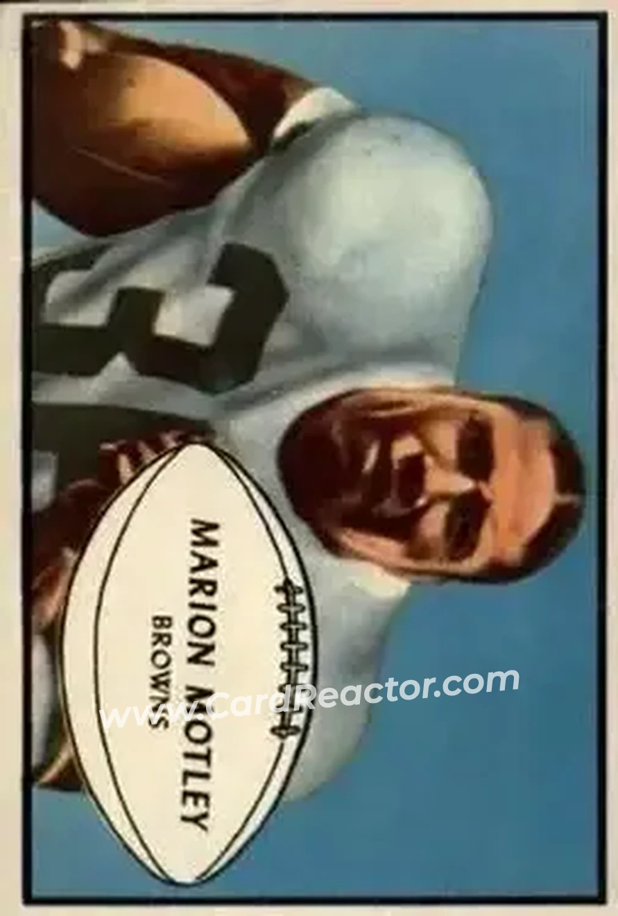 Front of Marion Motley