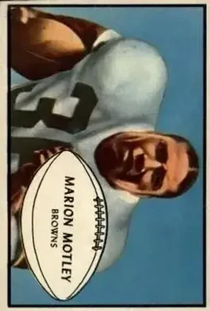 1953 Bowman #9 Marion Motley