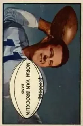 1953 Bowman #11 Norm Van Brocklin