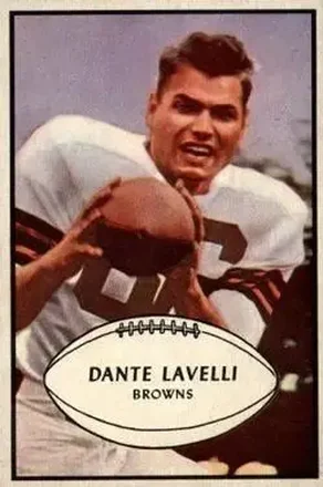 1953 Bowman #15 Dante Lavelli