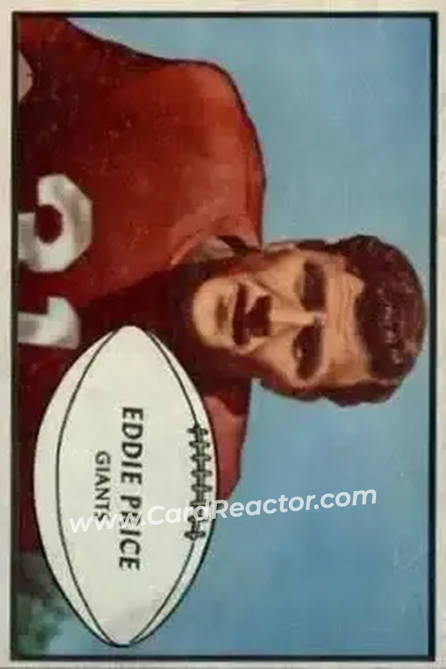 Front of Eddie Price