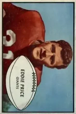 1953 Bowman #16 Eddie Price