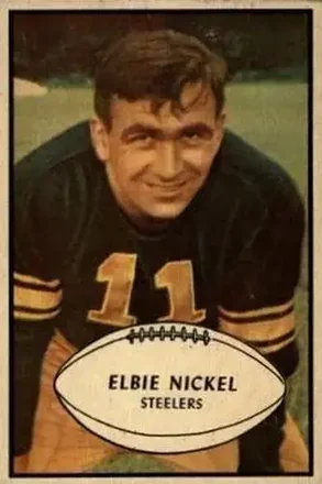 1953 Bowman #18 Elbert Nickel