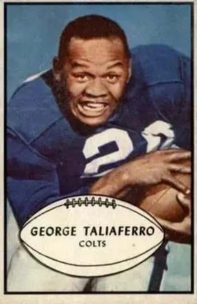 1953 Bowman #19 George Taliaferro