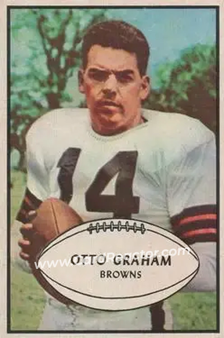 Front of Otto Graham