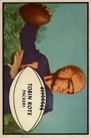 1953 Bowman #28 Tobin Rote