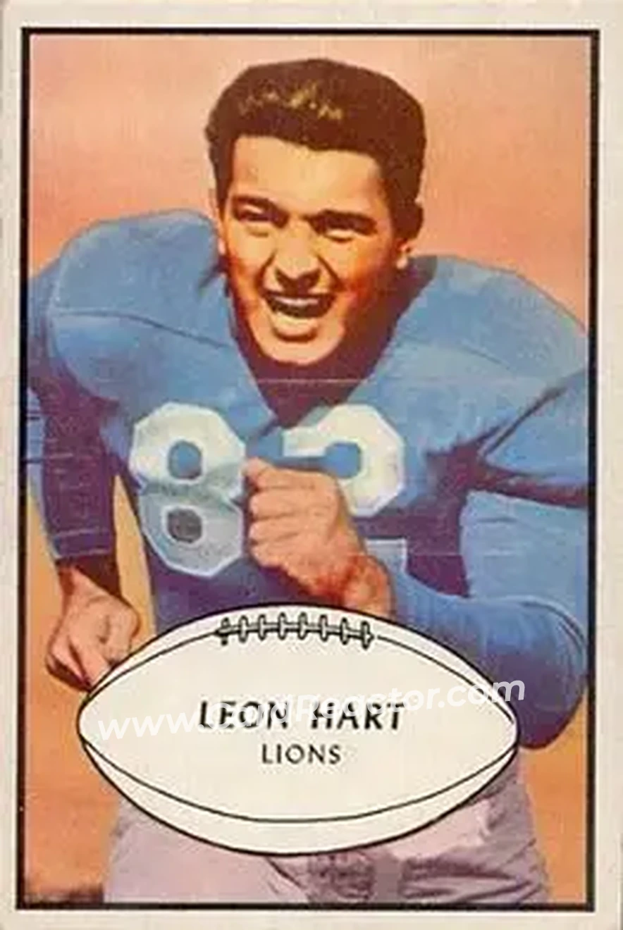Front of Leon Hart