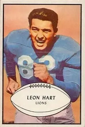 1953 Bowman #31 Leon Hart