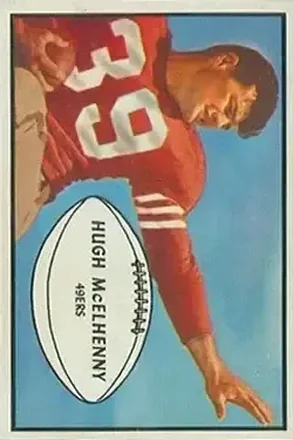 1953 Bowman #32 Hugh McElhenny