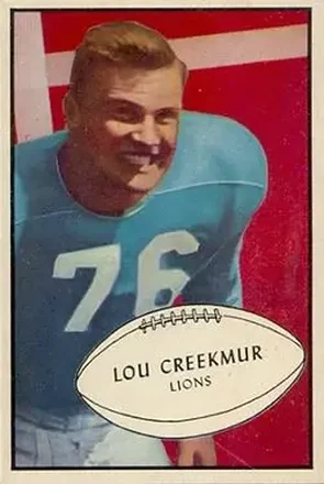 1953 Bowman #34 Lou Creekmur