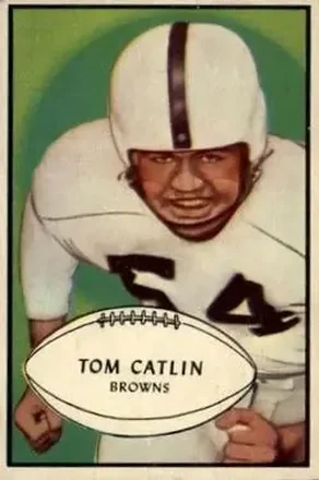 1953 Bowman #35 Tom Catlin