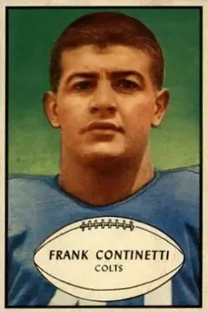 1953 Bowman #44 Frank Continetti