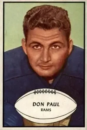1953 Bowman #47 Don Paul