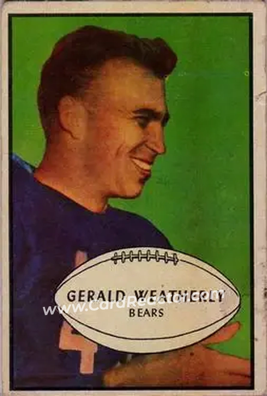 Front of Gerald Weatherly