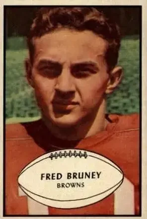 1953 Bowman #49 Fred Bruney