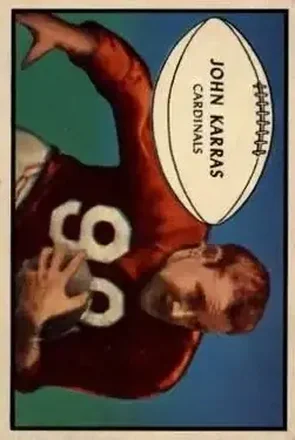 1953 Bowman #51 John Karras