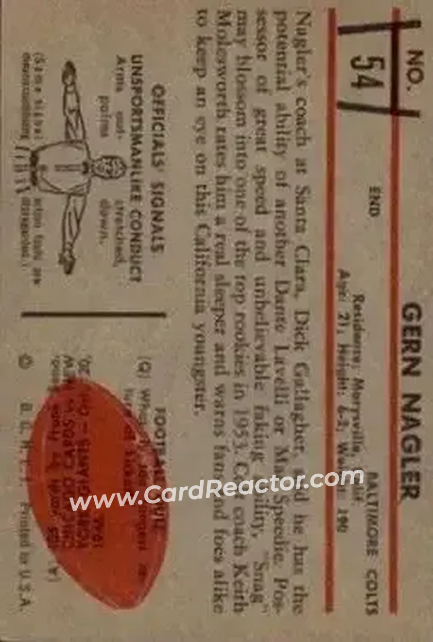 Back of Gern Nagler