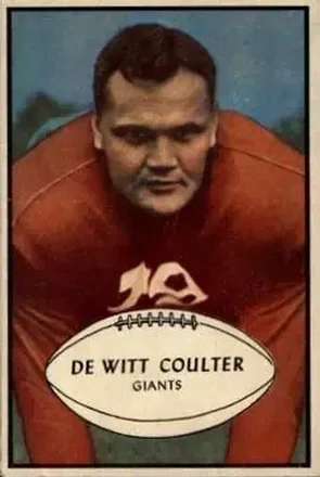 1953 Bowman #64 DeWitt Coulter