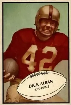1953 Bowman #68 Dick Alban