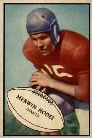 1953 Bowman #70 Merwin Hodel
