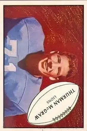 1953 Bowman #71 Thurman McGraw