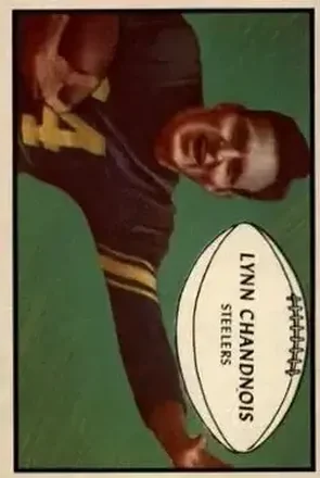 1953 Bowman #76 Lynn Chandnois