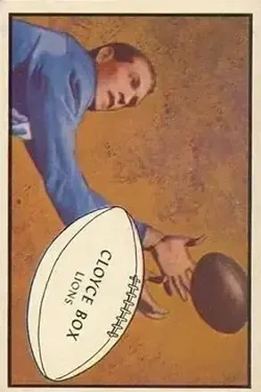 1953 Bowman #77 Cloyce Box