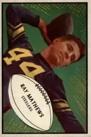 1953 Bowman #78 Ray Mathews
