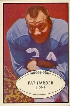 1953 Bowman #81 Marlin "Pat" Harder