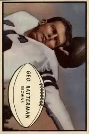 1953 Bowman #85 George Ratterman