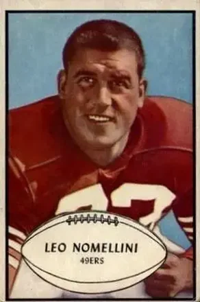 1953 Bowman #88 Leo Nomellini