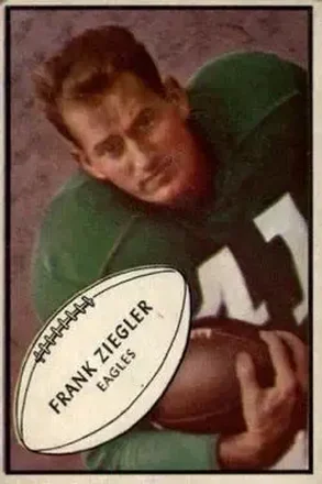1953 Bowman #89 Frank Ziegler