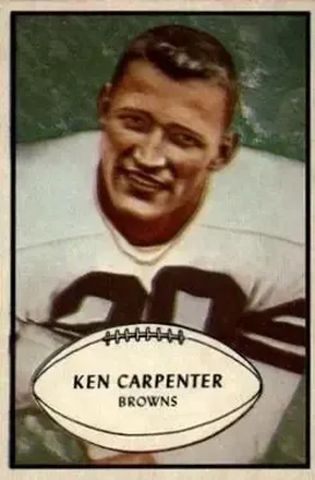 1953 Bowman #92 Ken Carpenter