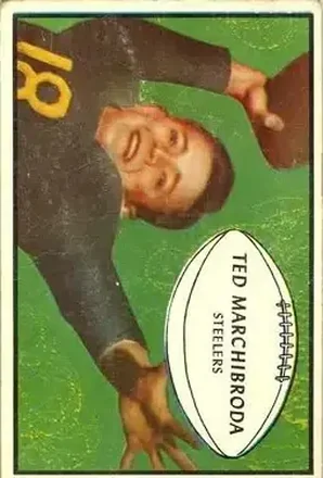 1953 Bowman #93 Ted Marchibroda