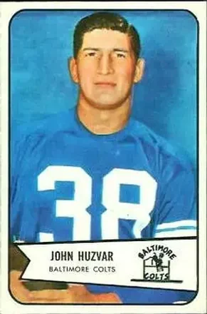 1954 Bowman #2 John Huzvar