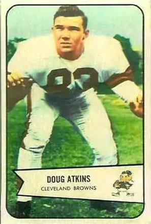 1954 Bowman #4 Doug Atkins