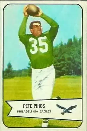 1954 Bowman #9 Pete Pihos