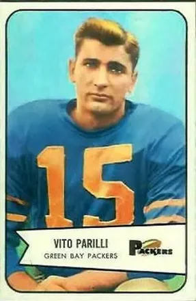1954 Bowman #10 Babe Parilli