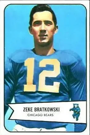 1954 Bowman #11 Zeke Bratkowski
