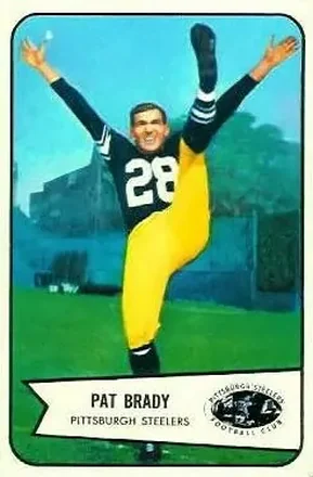 1954 Bowman #13 Pat Brady