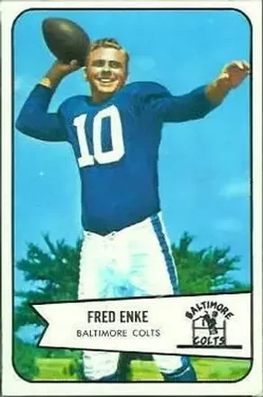1954 Bowman #14 Fred Enke