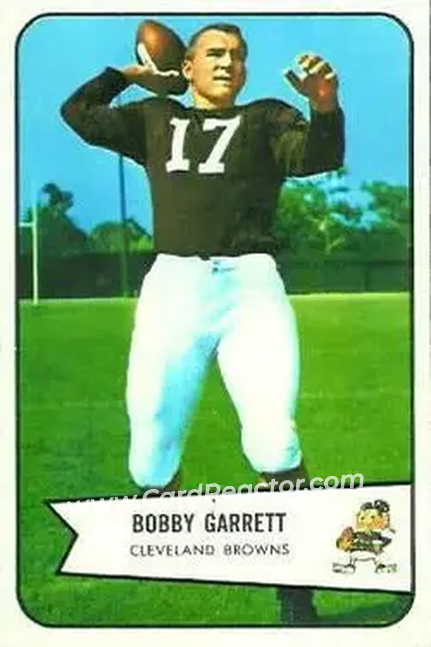 Front of Bobby Garrett